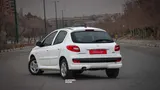 نمای عقب پژو 207