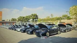 محموله تویوتا کمری هیبرید امیر تجارت سپنتا در ایران؛ نسخه لیمیتد و لومیر ساخت ژاپن + عکس