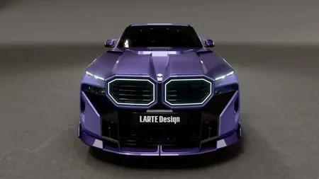 جنون بنفش در مونیخ؛ کیت بدنه ۱۷ تکه Larte Design برای بی‌ام‌و XM معرفی شد
