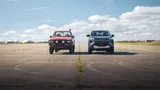 نوستالژی به سبک تخت‌گاز؛ تویوتا هایلوکس برقی از زیر آوار کاروان جان سالم به در برد